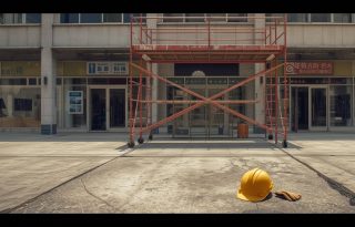 El Ministerio de Trabajo lleva a cabo las investigaciones en este accidente laboral. Foto: IA/Eric Montenegro