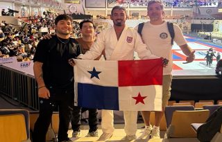 Representación panameña en el Jiu-Jitsu Championship en Abu Dhabi. Foto: Cortesía