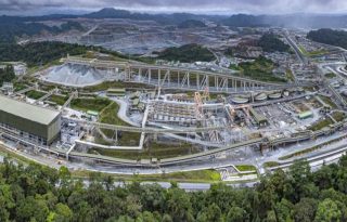 La explotación de la mina a cielo abierto Cobre Panamá, que en el 2022 produjo el 2 % del mineral a nivel mundial, representaba 7.000 empleos directos y cerca de 30.000 indirecto. Foto: Archivo