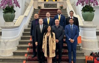 Nueve diputados panameños viajaron a Taiwán. Foto: Cortesía