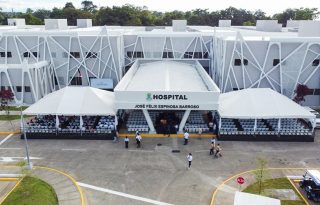 El hospital de Bugaba permaneció 13 años en abandono. Foto: Cortesía