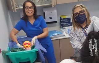 En el Hospital José Félix Espinosa Barroso se vivió un momento especial. Foto: Minsa