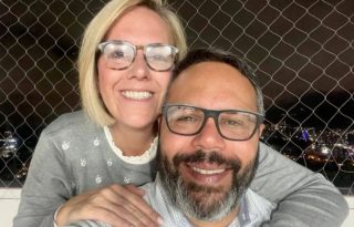  Rafael Tudares y su esposa, Mariana González. 