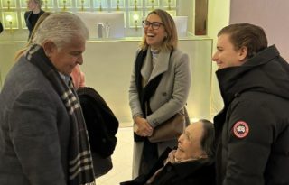 El presidente Mulino se reunió con familiares de Machado. Foto: Cortesía