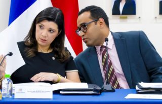 La ministra de Trabajo y Desarrollo Laboral, Jackeline Muñoz. Foto: Cortesía