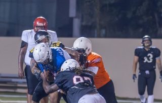 La final del fútbol americano panameño se jugará mañana.  Foto: Cortesía