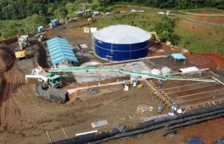 Potabilizadora de Palmas Bellas en Colón.