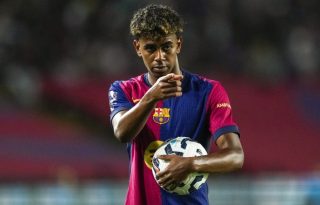 Lamine Yamal. Foto:EFE