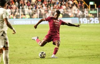Fidel Escobar anotó un gol para el Saprissa. Foto: @SaprissaOficial