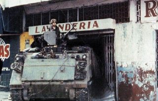 El 20 de diciembre de 1989 en la madrugada unos 26.000 soldados del ejército más poderoso del mundo invadieron Panamá. Foto: Archivo