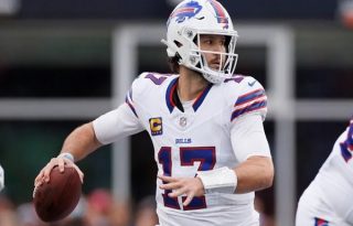 Josh Allen es mariscal de campo de los  de Buffalo Bills. Foto: EFE