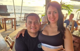 'Balbinín' y su novia. Foto: Instagram