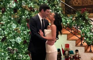 Carlos Pérez y Julianne Roux. Foto: Instagram / @juliannerouxm