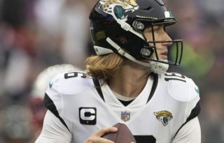 Trevor Lawrence, mariscal de campo de los Jaguars. Foto: EFE