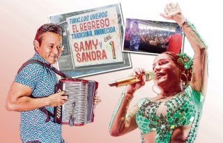 Samy y Sandra Sandoval. Fotos: @istarpty / @sandrasandovals