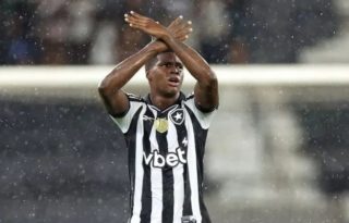 El panameño Kadir Barría, jugador del Botafogo. Foto: Instagram