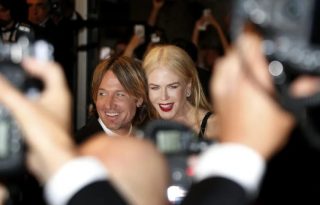 Nicole Kidman y su exesposo el cantante Keith Urban. Foto: EFE / Julien Warnand