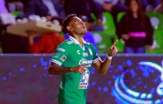 Ismael Díaz fue titular con León. Foto EFE
