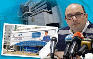 Leblanc, de lograr la reelección, se comprometió a fortalecer el sistema de litigación. Foto: Epasa