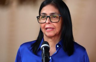 La presidenta encargada de Venezuela, Delcy Rodríguez. Foto: EFE