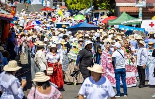 Desfile de las Mil Polleras. Foto: Cortesía / ATP 