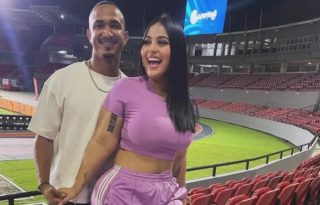 Tatiana Vélez y Luis Durango Jr. Foto: Archivo