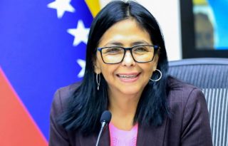 La presidenta encargada de Venezuela, Delcy Rodríguez. Foto: EFE