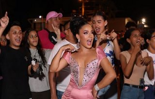 Noemí Liseth González Alonzo, reina de Calle Arriba de Capira 2026. Foto: calleabajodecapira/@dsidees