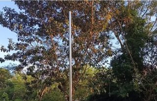 Las luces facilitaban la hora de llegada y salida de las embarcaciones. Foto. Melquíades Vásquez