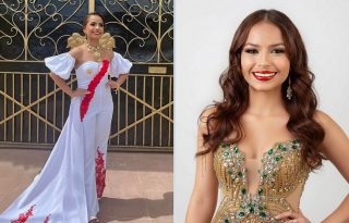 Astrid Rashell Pérez Peña, reina de Calle Abajo de San Carlos 2026. Foto: Cortesía