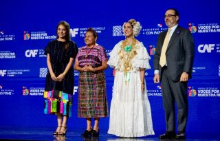 Foro Económico Internacional América Latina y El Caribe 2026 en Cuidad de Panamá (Panamá). Foto: EFE / Aris Mariota