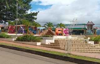 Por su parte, Agustín Valdez, tesorero de la feria, dijo que el optimismo se refleja en la afluencia temprana de visitantes. Foto. Melquíades Vásquez