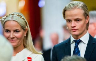 La princesa Mette Marit y su hijo Marius Borg Høiby. EFE