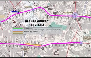 La obra tendrá una longitud total de 5.4 kilómetros