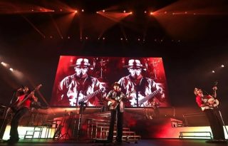 Integrantes de la banda colombiana Morat en San Juan (Puerto Rico). Foto: EFE / Thais Llorca