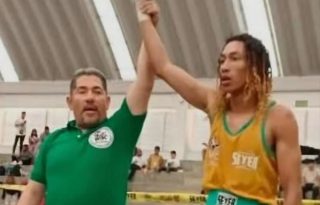 Boxeador colonense Moisés Yoav Rodríguez : Foto. Diómedez Sánchez