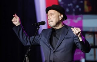 La cantante Rubén Blades durante un concierto. Foto EFE / Bienvenido Velasco