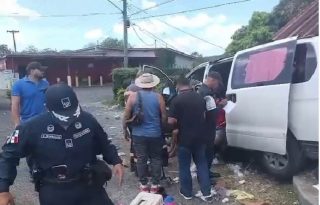 Varios heridos fueron trasladados a los hospitales más cercanos para recibir atención médica. Foto. Eric Montenegro