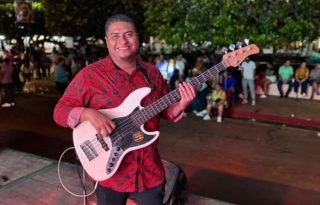 David Cedeño, productor, compositor y arreglista panameño. Foto: Cortesía