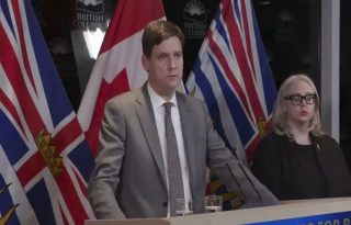 Captura de vídeo de la Gobernación de British Columbia. Foto: EFE