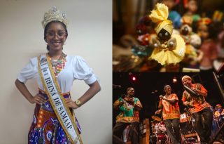 La reina Astrid Paola Peña Mejía (izquierda). Fotos: Belys Toribio / Archivo