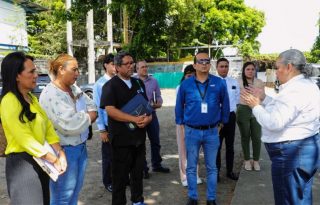 Visita de la ministra del Mides. Foto: Cortesía