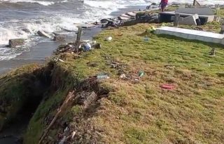 Área afectada. Foto: Diomedes Sánchez