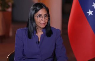 La presidenta encargada de Venezuela, Delcy Rodríguez. Foto: EFE