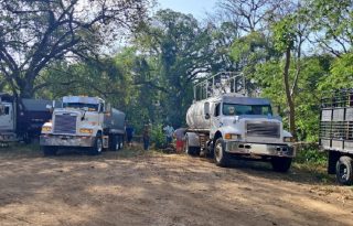 Según los registros del MINSA, 249,900 galones de agua extraídos de fuentes hídricas autorizadas por MiAmbiente han sido clorados. Foto. Eric Montenegro