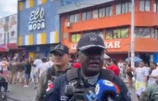 El subcomisionado Noel Haynes, jefe policial en la provincia de Veraguas, hubo personas detenidos por la fakta de pago de la pensión alimenticia.