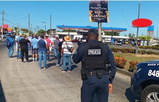 Las autoridades reiteraron el llamado a la ciudadanía a mantener una conducta ordenada, seguir las recomendaciones de seguridad. Foto. Melquíades Vásquez