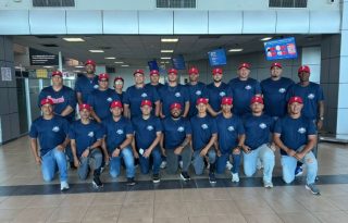 La selección  de sóftbol de Panamá. Foto: Pandeportes 