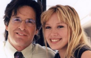 Robert Carradine y Hilary Duff. Foto: Instagram / @hilaryduff