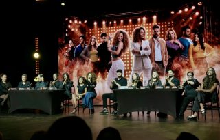 Reparto estelar y la producción del musical. Foto: Cortesía / Endertainment